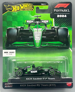 Hot Wheels 2024 Kick Sauber Formula 1 Team (no.77)