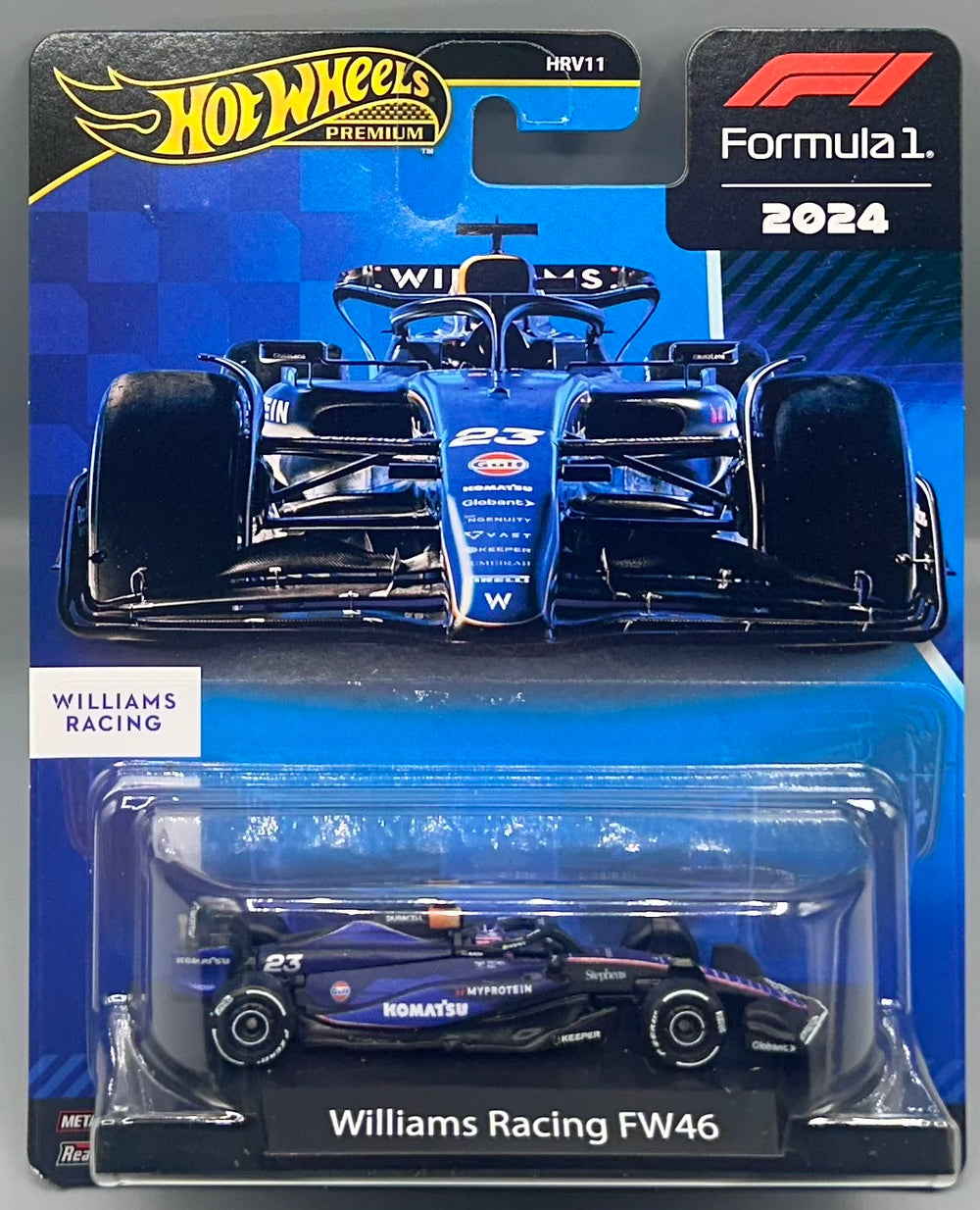 Hot Wheels 2024 Williams Racing Formula 1 FW46 (No.23)