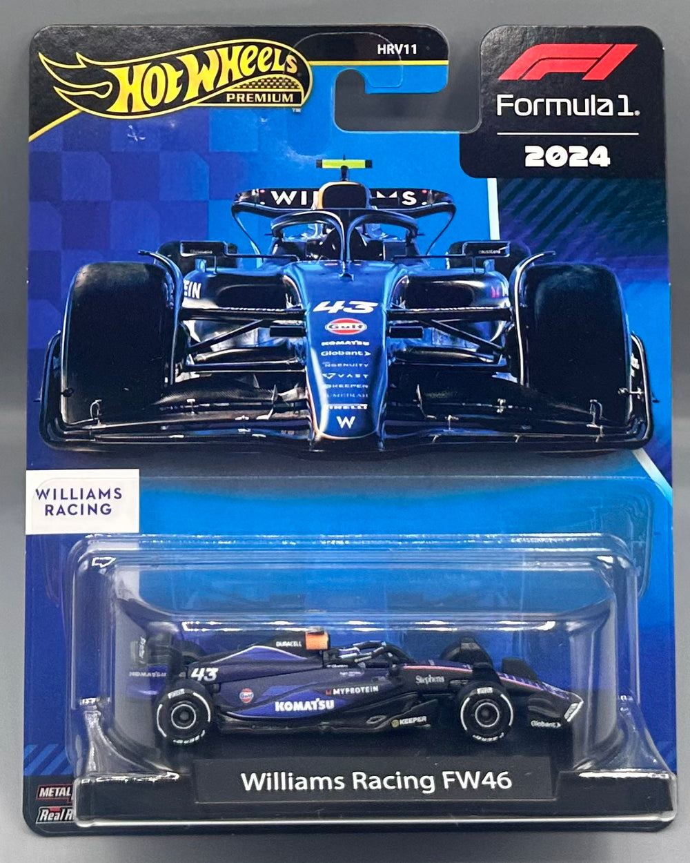 Hot Wheels 2024 Williams Racing Formula 1 FW46 (No.43)