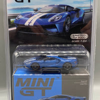 Mini GT 249 Ford GT Liquid Blue