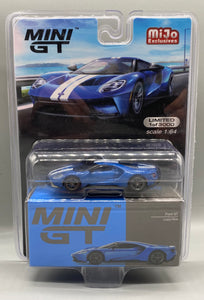 Mini GT 249 Ford GT Liquid Blue