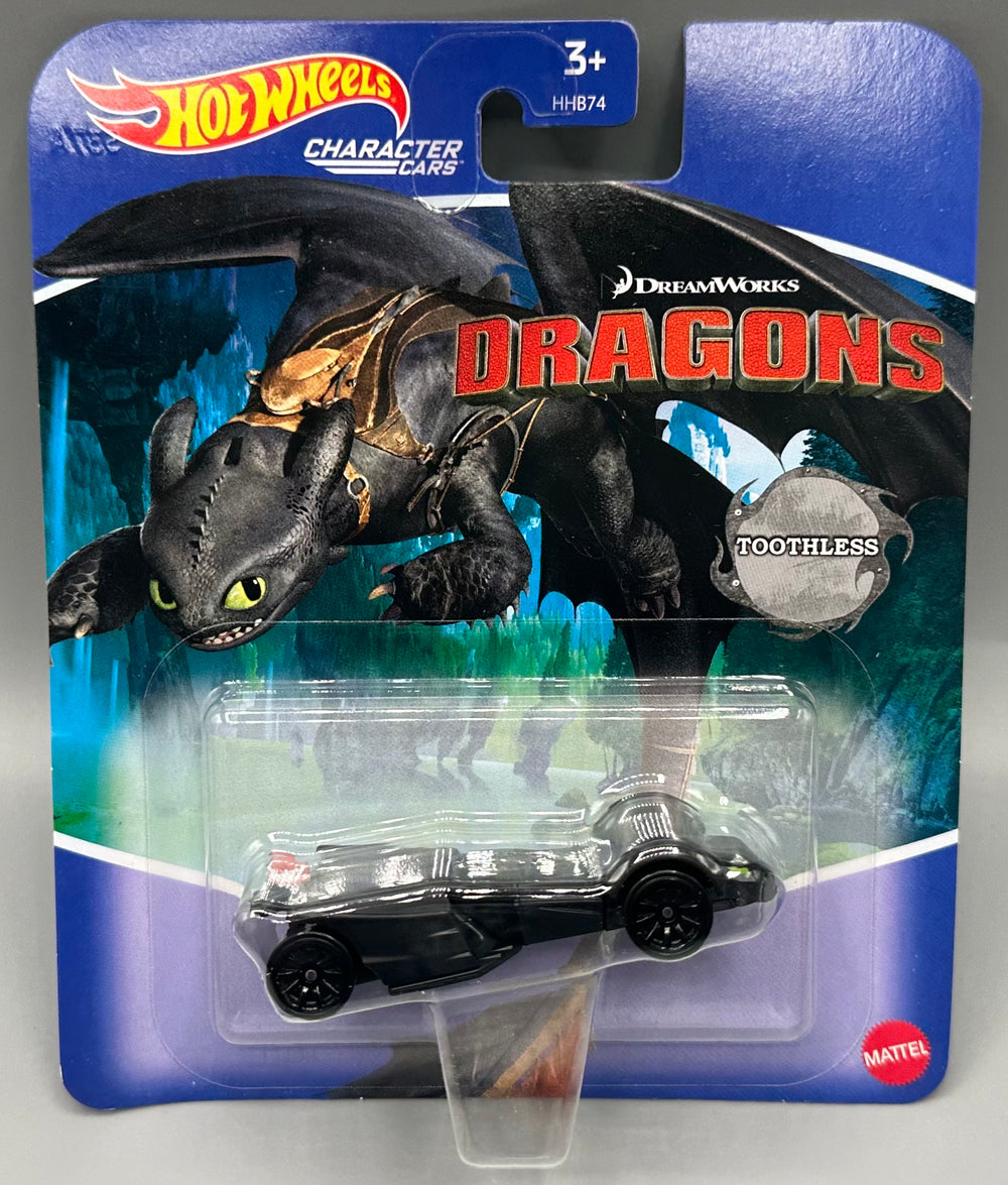 Hot Wheels Dreamworks Dragons Toothless