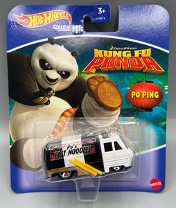 Hot Wheels Character Cars Dreamworks Kung Fu Panda Po Ping