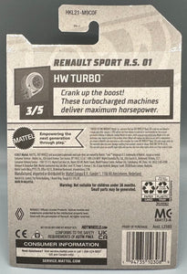 Hot Wheels Super Treasure Hunt Renault Sport R.S 01