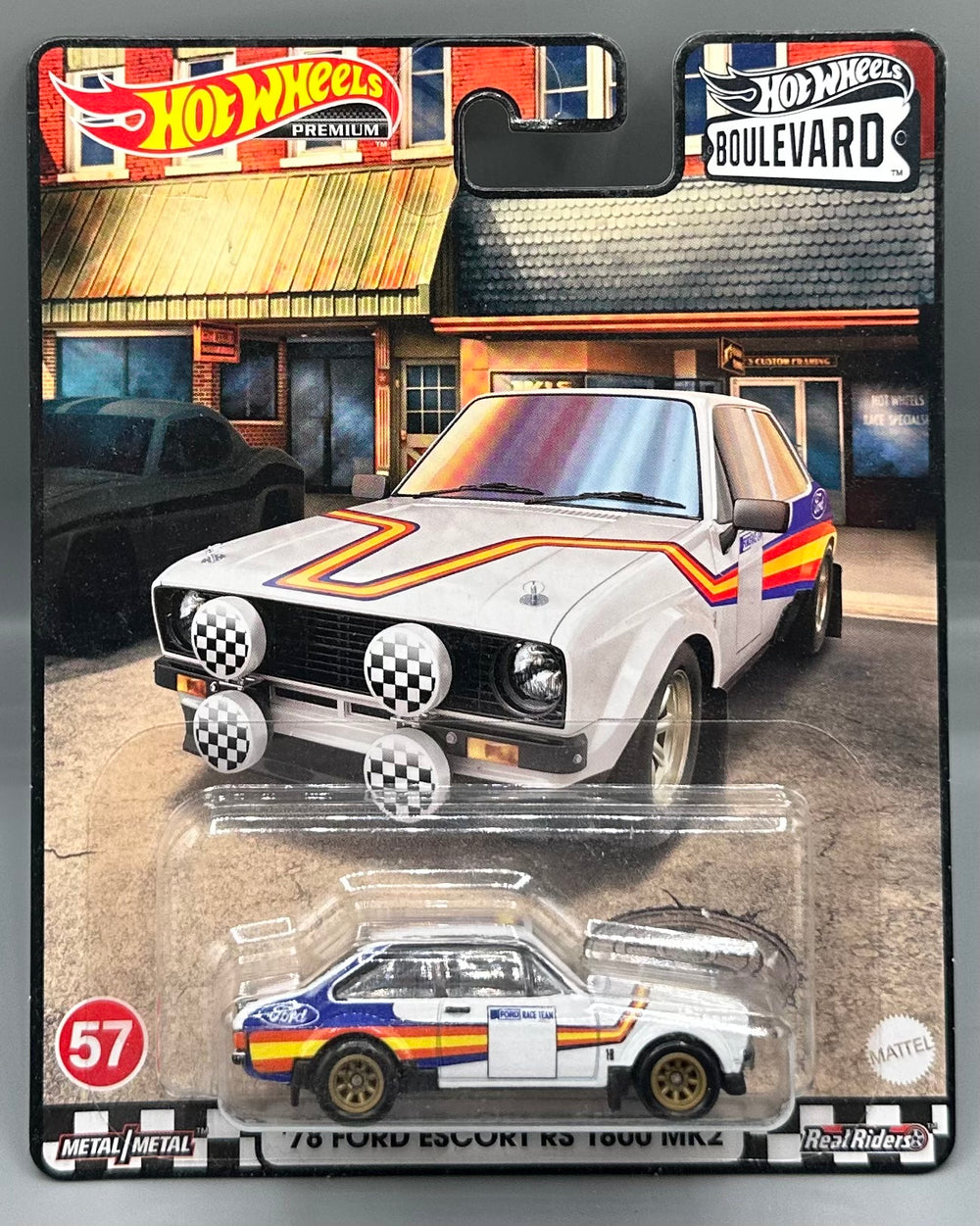 Hot Wheels Boulevard '78 Ford Escort RS 1800 MK2