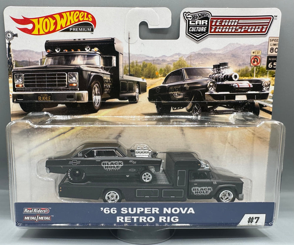 Hot Wheels Team Transport '66 Super Nova & Retro Rig