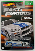 Hot Wheels Fast & Furious Nissan Skyline GT-R (BNR34)
