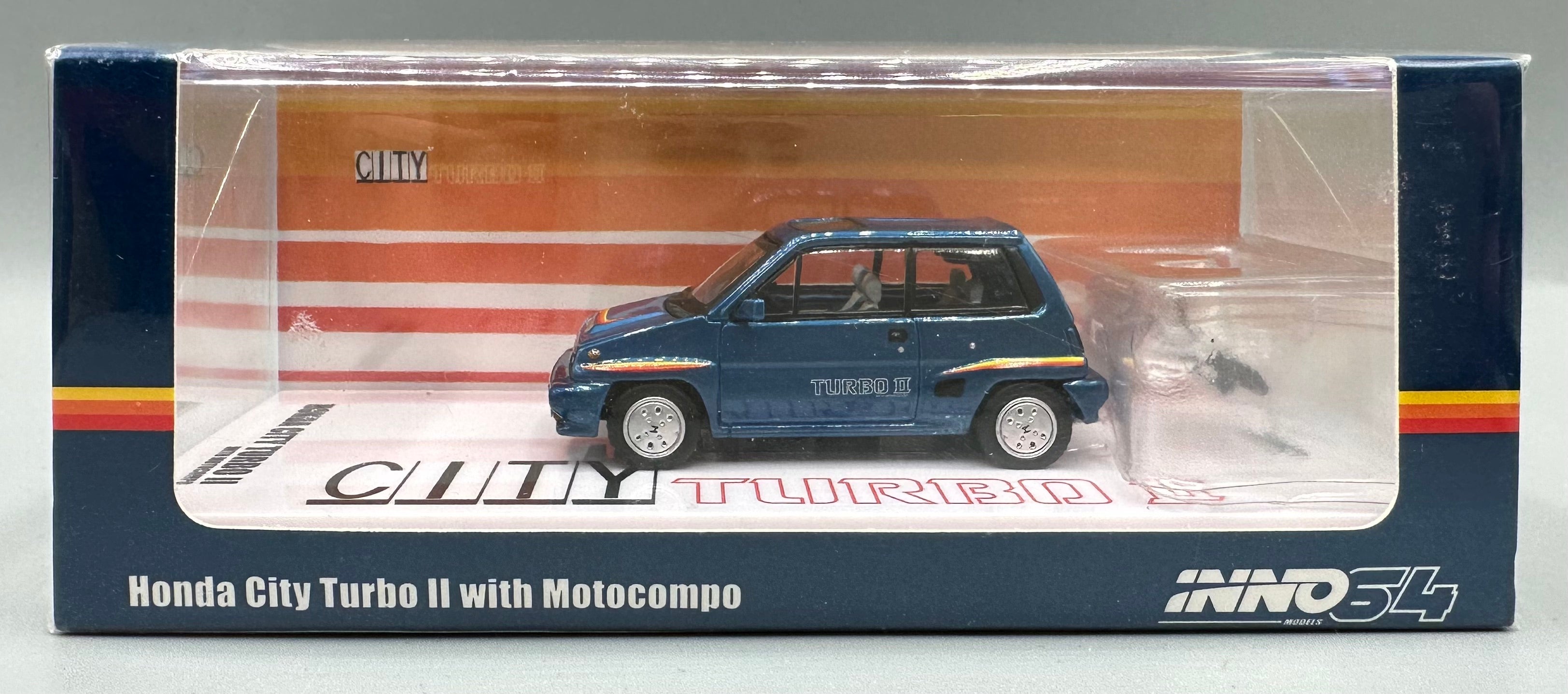 有井製作所 HONDA CITY・プロT モトコンポ付き イノモデル 1/64 ホンダ シティ ターボII 