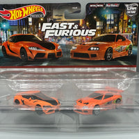 Hot Wheels 2 Pack 2021 Toyota GR Supra & Toyota Supra