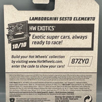 Hot Wheels Super Treasure Hunt Lamborghini Sesto Elemento