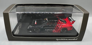 Ignition Model 1:43 LB-ER34 Super Silhouette Nissan Skyline Black/Red
