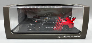 Ignition Model 1:43 LB-ER34 Super Silhouette Nissan Skyline Black/Red