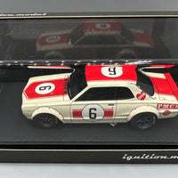 Ignition Model 1:43 Nissan Skyline 2000GT-R (KPGC10) #6 1971 Japan Grand Prix