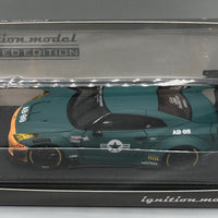 Ignition Model 1:43 IIado Store Exclusive Liberty Walk LB-Works Nissan GT-R R35 Type 2 Matte Green