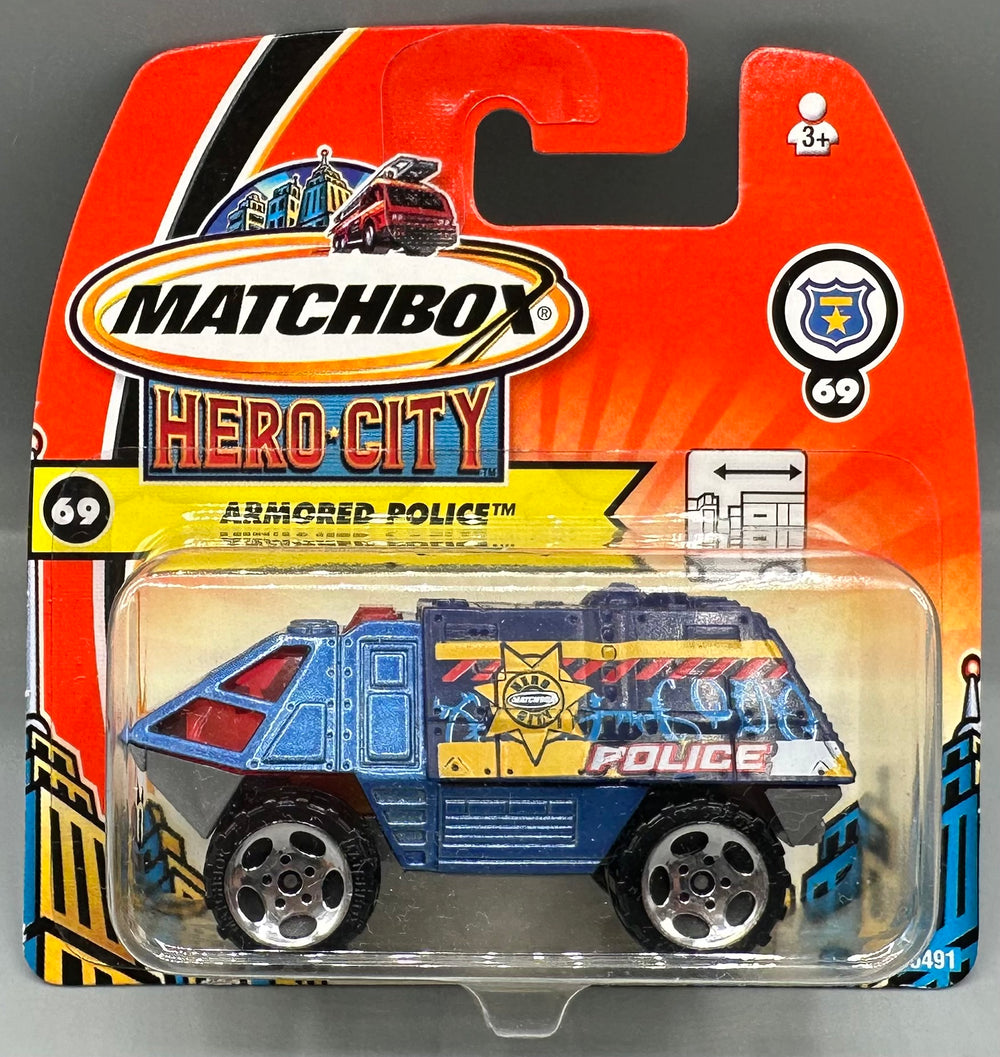 Matchbox Armoured Police