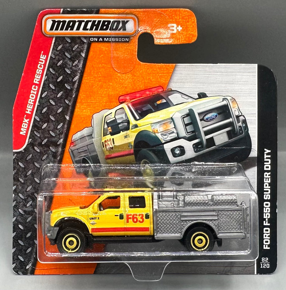 Matchbox Ford F-550 Super Duty