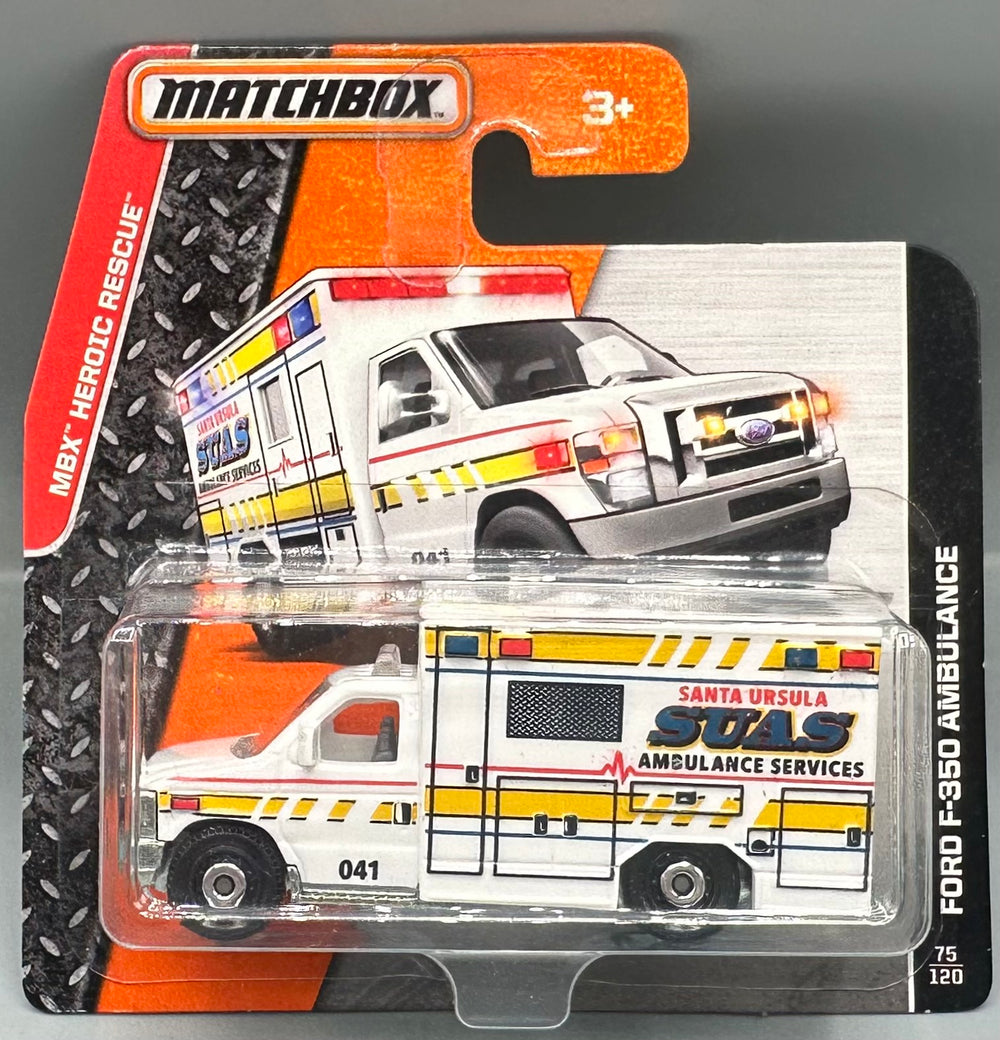 Matchbox Ford F-350 Ambulance