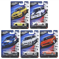 Hot Wheels Silver Series BMW 5 Car Set