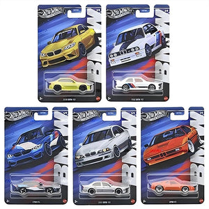Hot Wheels Silver Series BMW 5 Car Set