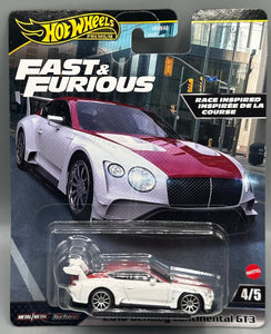 Hot Wheels Fast & Furious 2018 Bentley Continental GT 3