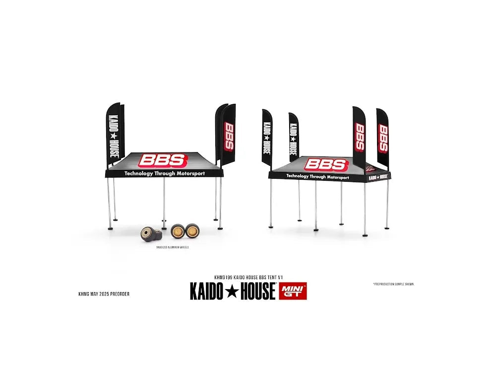 Mini GT X Kaido House 199 Kaido House X BBS Tent