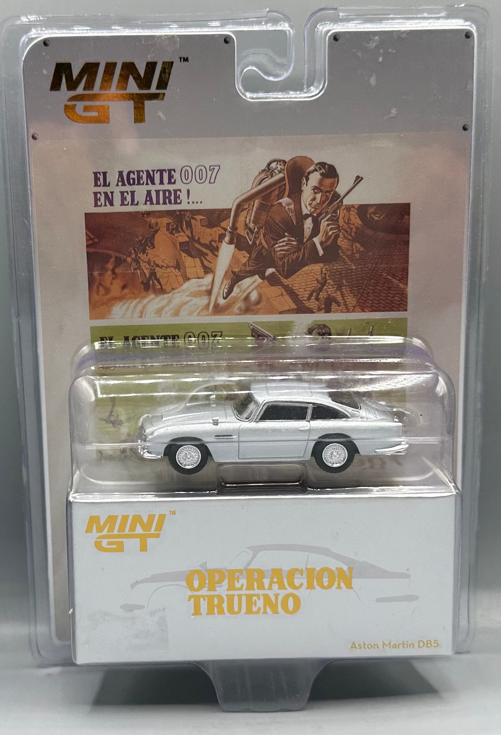 Mini GT X James Bond Operacion Trueno Aston Martin DB5
