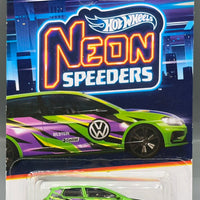 Hot Wheels Neon Speeders VW Volkswagen Golf MK7
