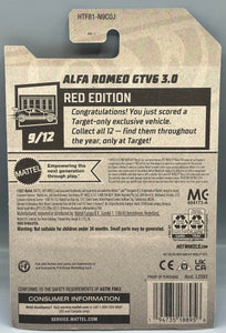 Hot Wheels Target Red Edition Alfa Romeo GTV6 3.0