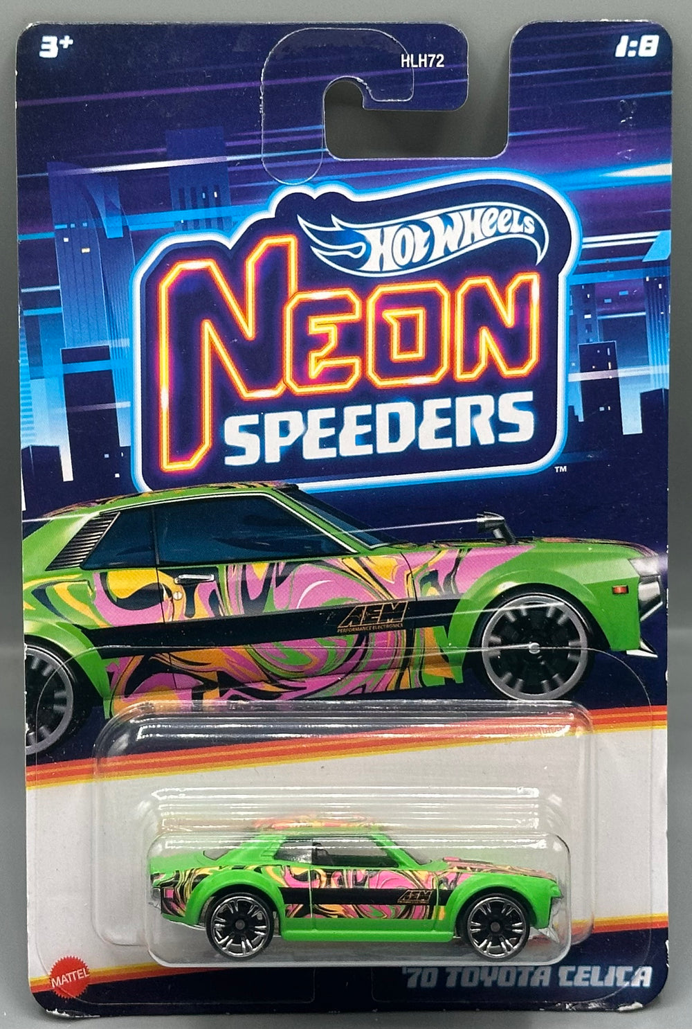 Hot Wheels Neon Speeders '70 Toyota Celica