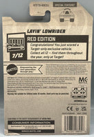 Hot Wheels Target Red Edition Layin' Lowrider
