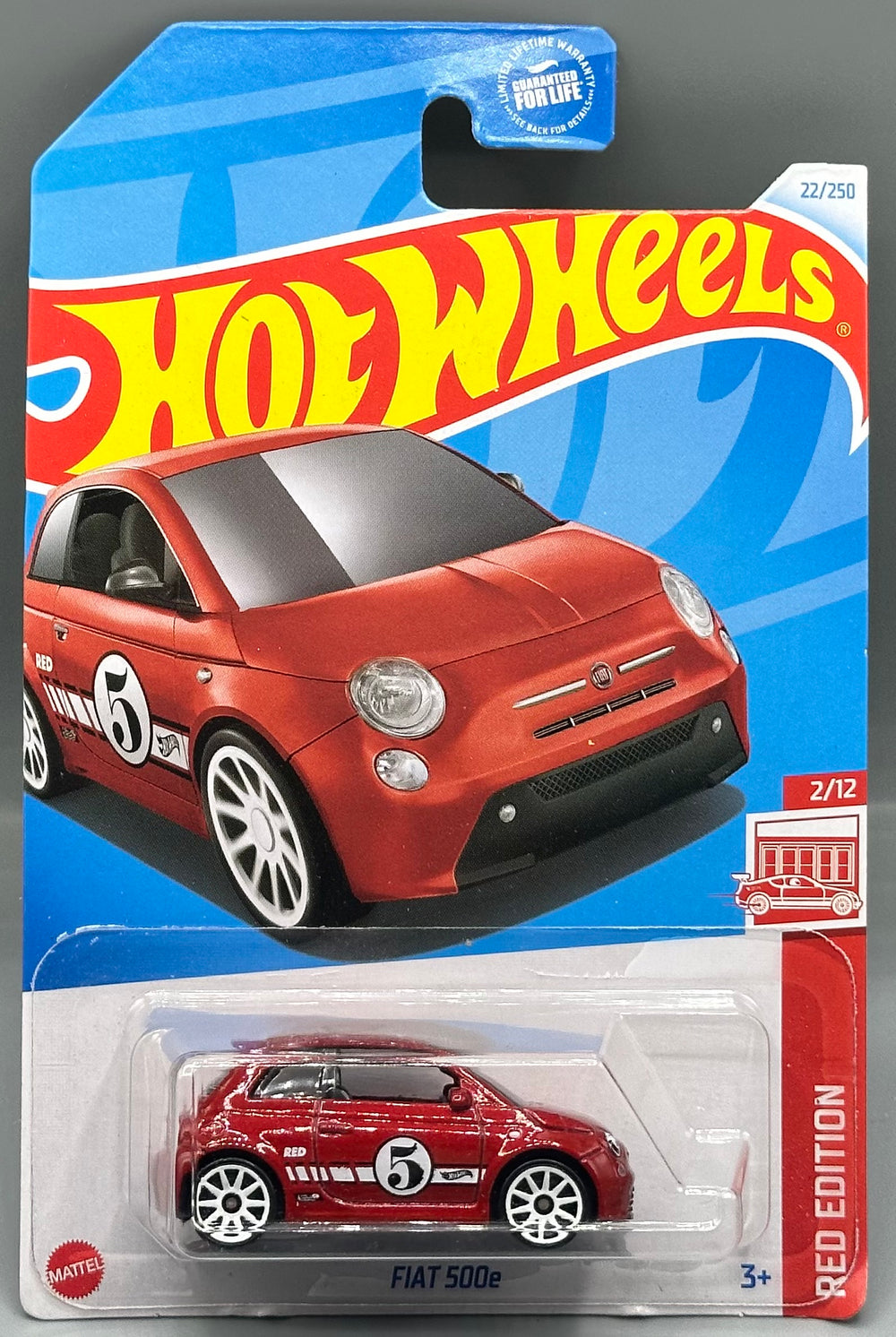 Hot Wheels Target Red Edition Fiat 500e