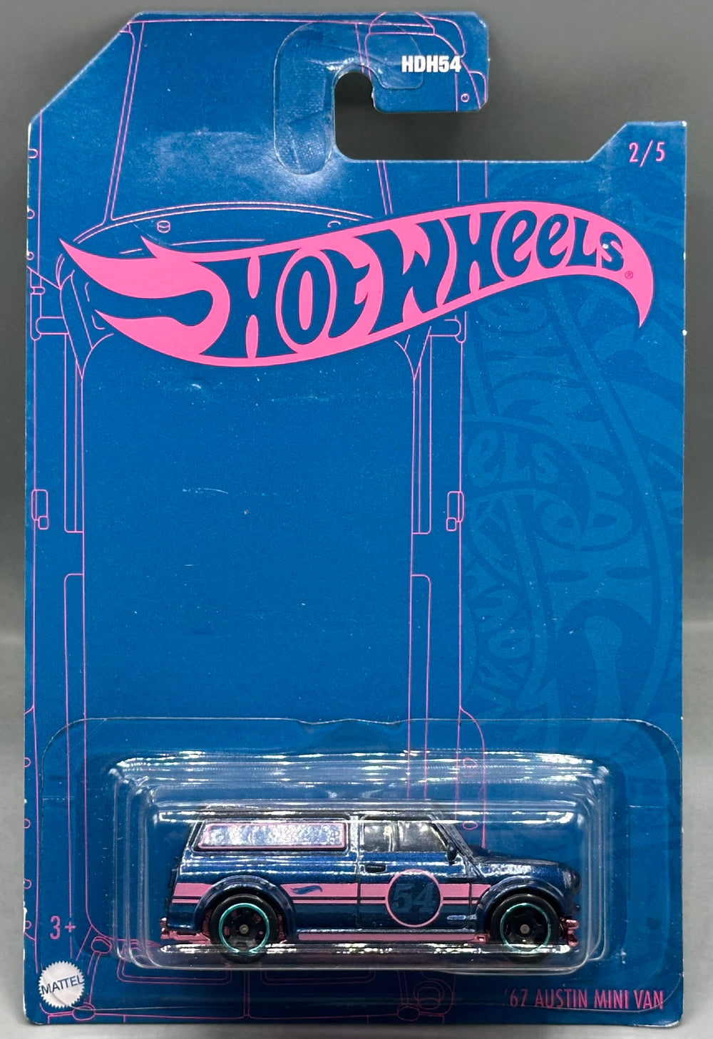 Hot Wheels 54th Anniversary '67 Austin Mini Van