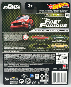 Hot Wheels Fast & Furious Motor City Muscle Ford F-150 SVT Lightning