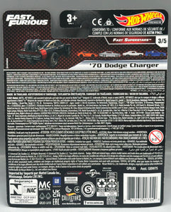 Hot Wheels Fast & Furious Fast Superstars '70 Dodge Charger