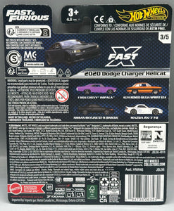 Hot Wheels Fast & Furious 2020 Dodge Charger Hellcat