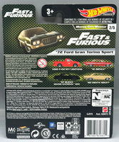 Hot Wheels Fast & Furious '72 Ford Gran Torino Sport
