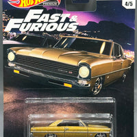 Hot Wheels Fast & Furious Motor City Muscle '66 Chevy Nova