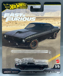 Hot Wheels Fast & Furious 1970 Plymouth AAR Cuda