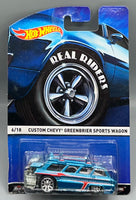 Hot Wheels Real Riders Custom Chevy Greenbrier Sports Wagon
