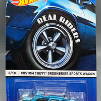 Hot Wheels Real Riders Custom Chevy Greenbrier Sports Wagon