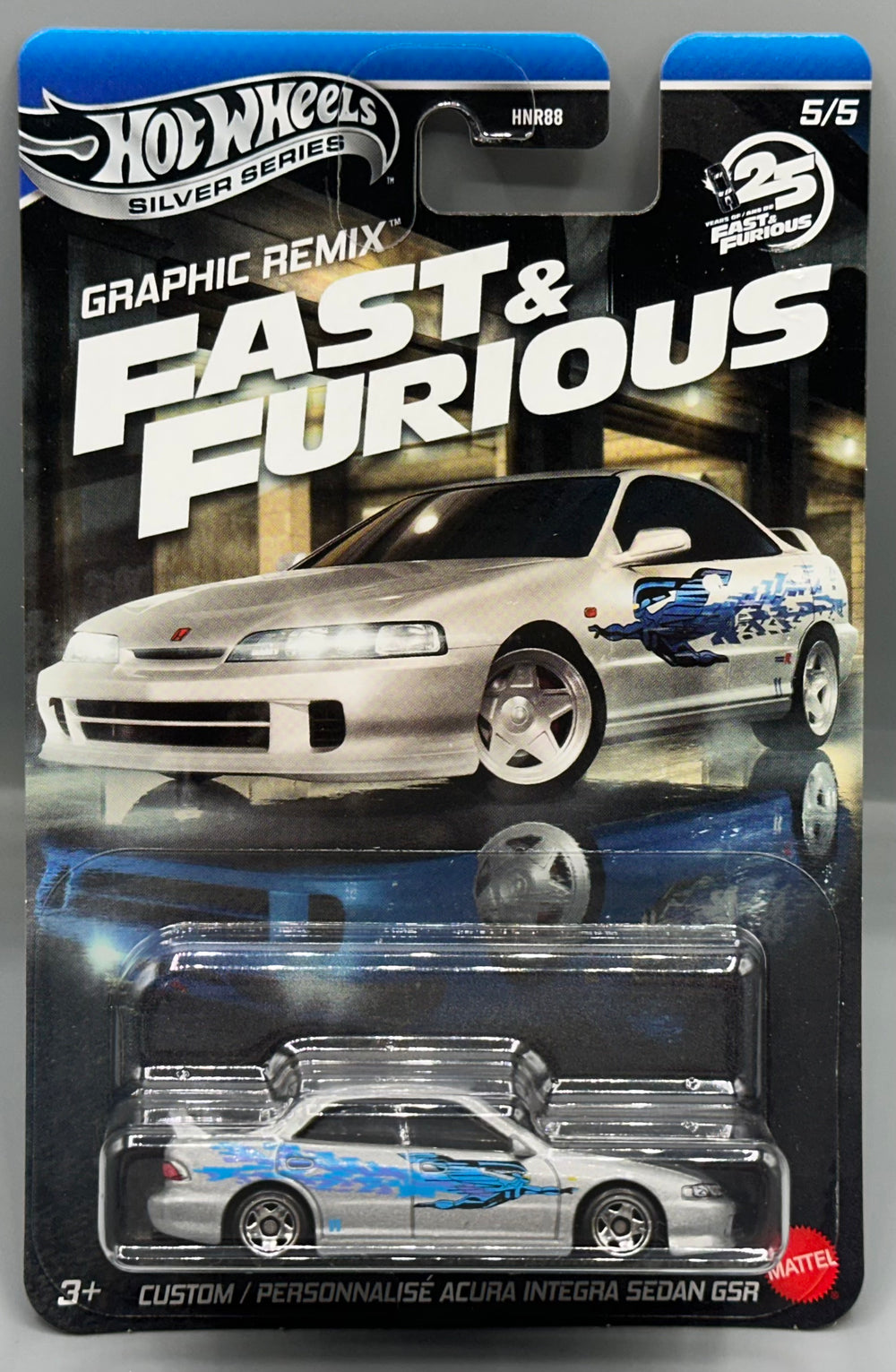 Hot Wheels Fast & Furious Custom '01 Acura Integra GSR