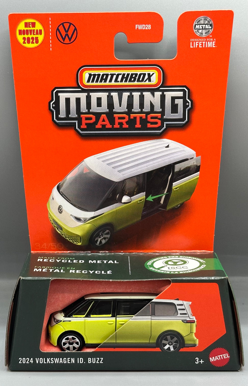 Matchbox Moving Parts 2024 VW Volkswagen ID. Buzz