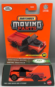 Matchbox Moving Parts Super Chase 1965 Land Rover GEN II Pickup