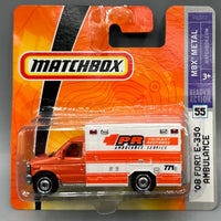 Matchbox '08 Ford E-350 Ambulance