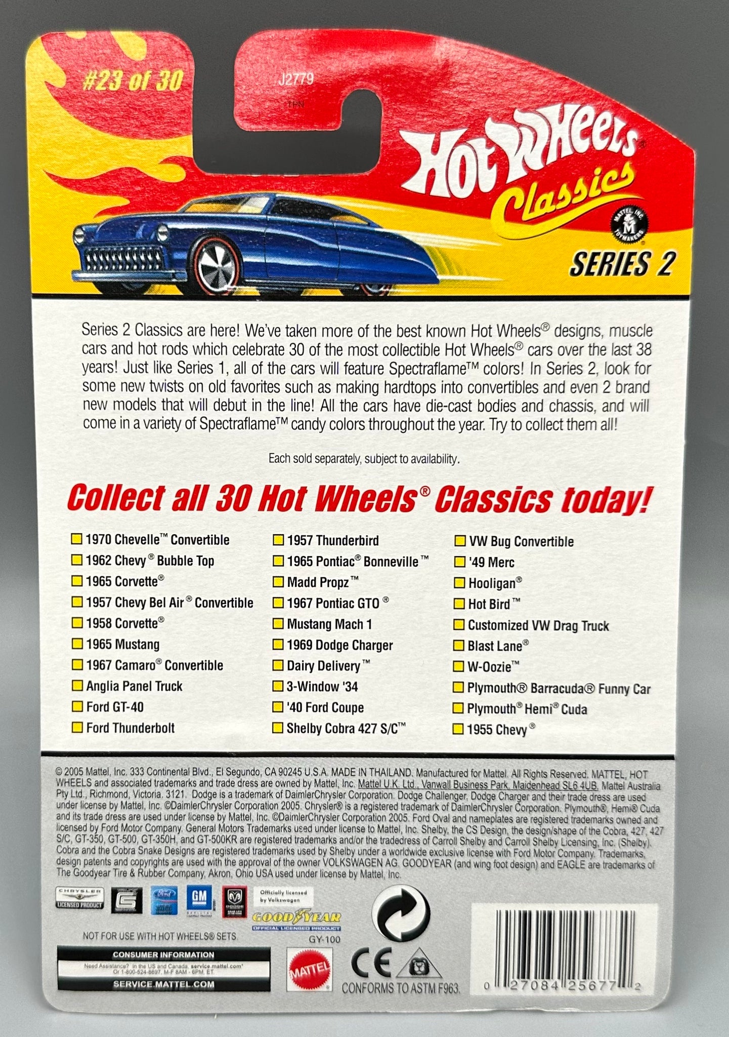 Hot Wheels Classics Series 2# 8 de 30 Silver Maroc Hot Wheels Classics Series 2# 8 de 30 Silver Maroc