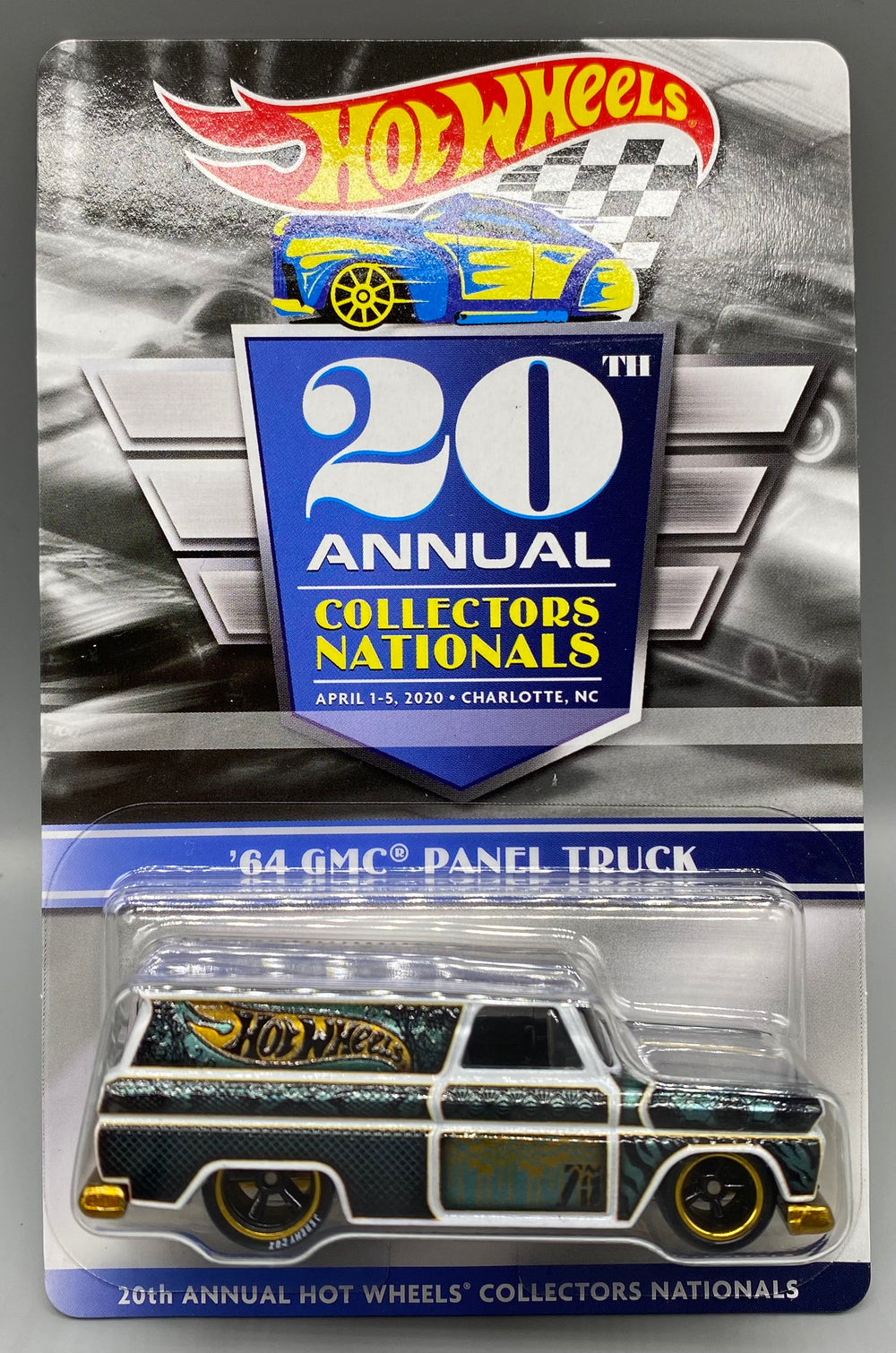 Hot Wheels 20th Annual Collectors Nationals '64 GMC Panel Truck