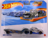 Hot Wheels Track Fleet Semi Twin Mill
