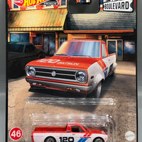 Hot Wheels Boulevard '75 BRE Datsun Sunny Truck (B120) Red Bre Datsun Variation