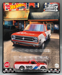 Hot Wheels Boulevard '75 BRE Datsun Sunny Truck (B120) Red Bre Datsun Variation