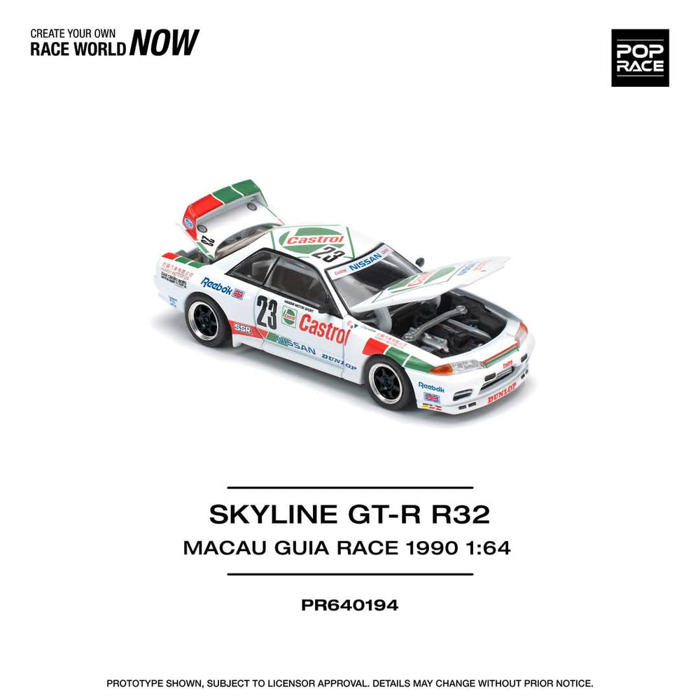 Pop Race Nissan Skyline GT-R R32 Macau Guia Race 1990 WInner